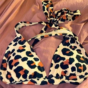 TARGET cheetah bikini top!